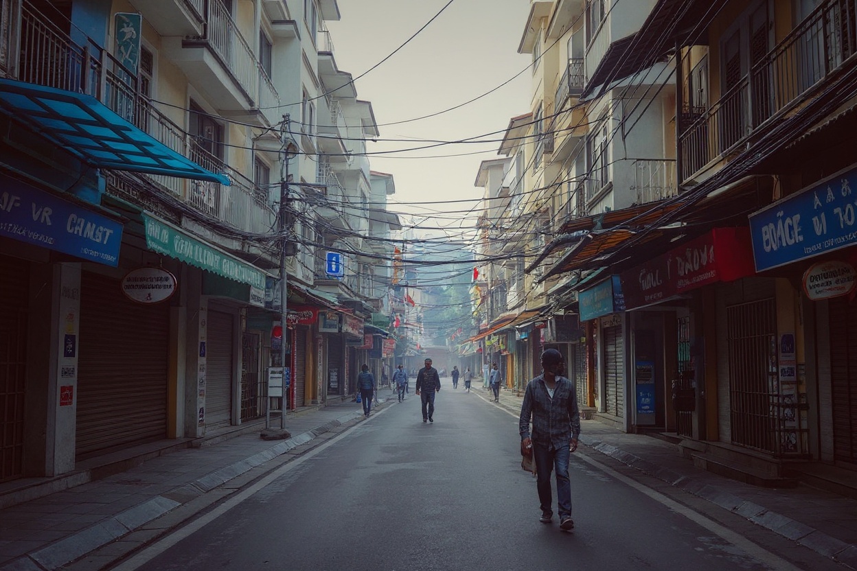 Hang Bac Street — silversmiths have occupied this block for 600 years