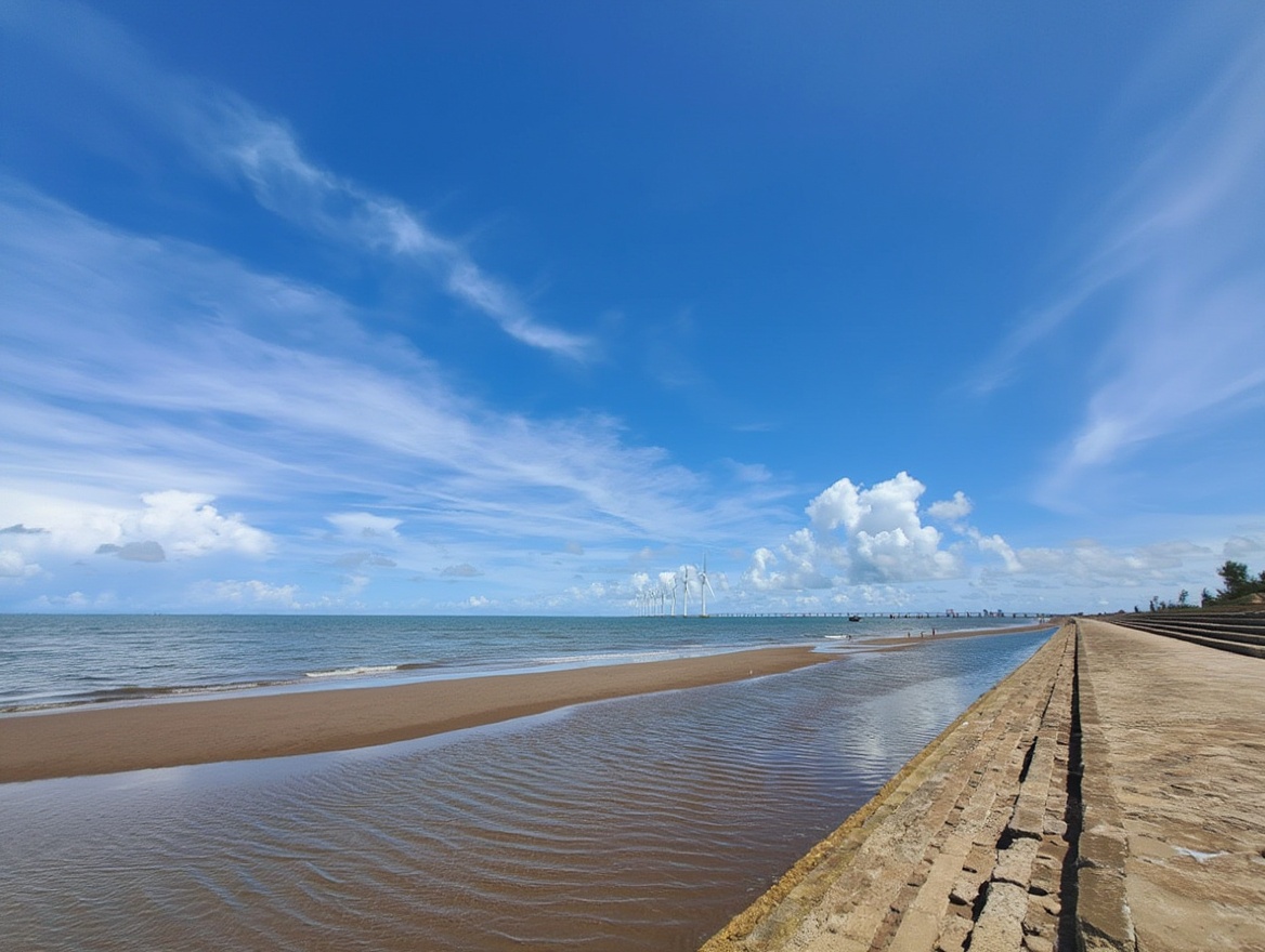 Long Thủy — 4km of beach and almost nobody on it before the domestic summer crowds arrive