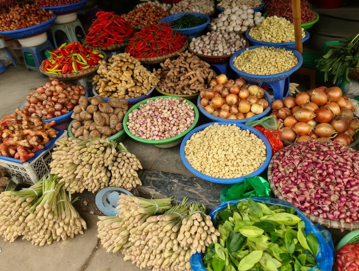 The market visit before the class — this is what separates the good ones from the tourist demos