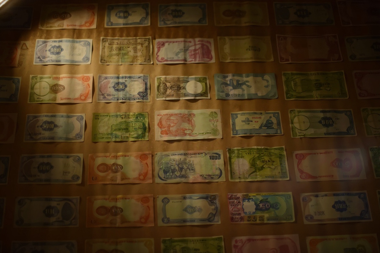 Vietnamese dong — the 20,000 and 500,000 notes both look blue. Know the difference