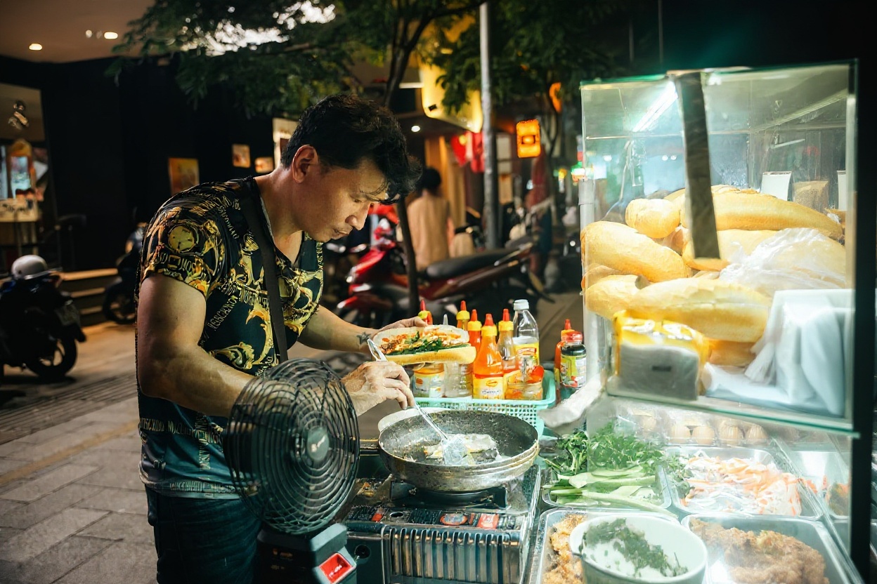 Street food and markets are cash-only everywhere in Vietnam