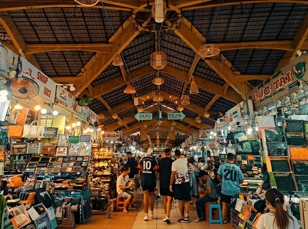 Bến Thành Market, HCMC — the most famous market in the south and the most haggling-intensive
