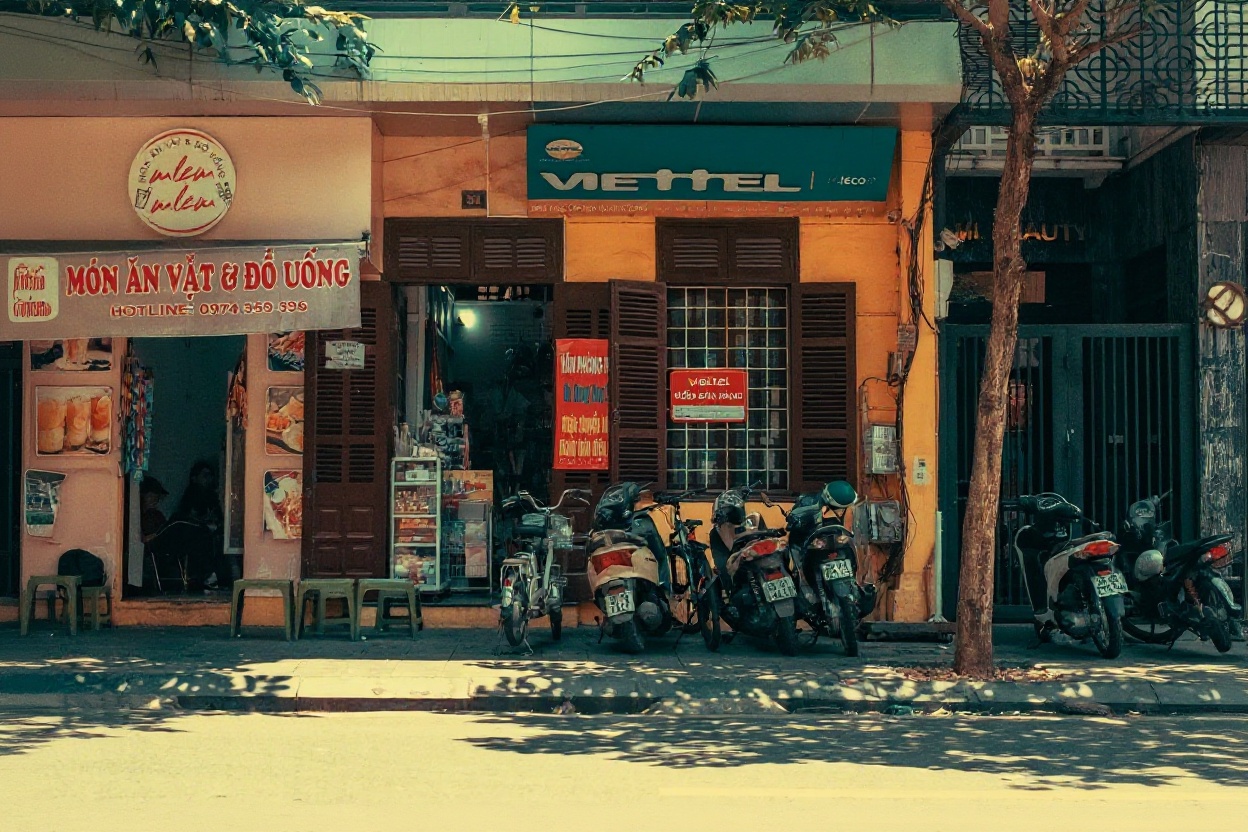 Viettel stores are everywhere — the best network in the country