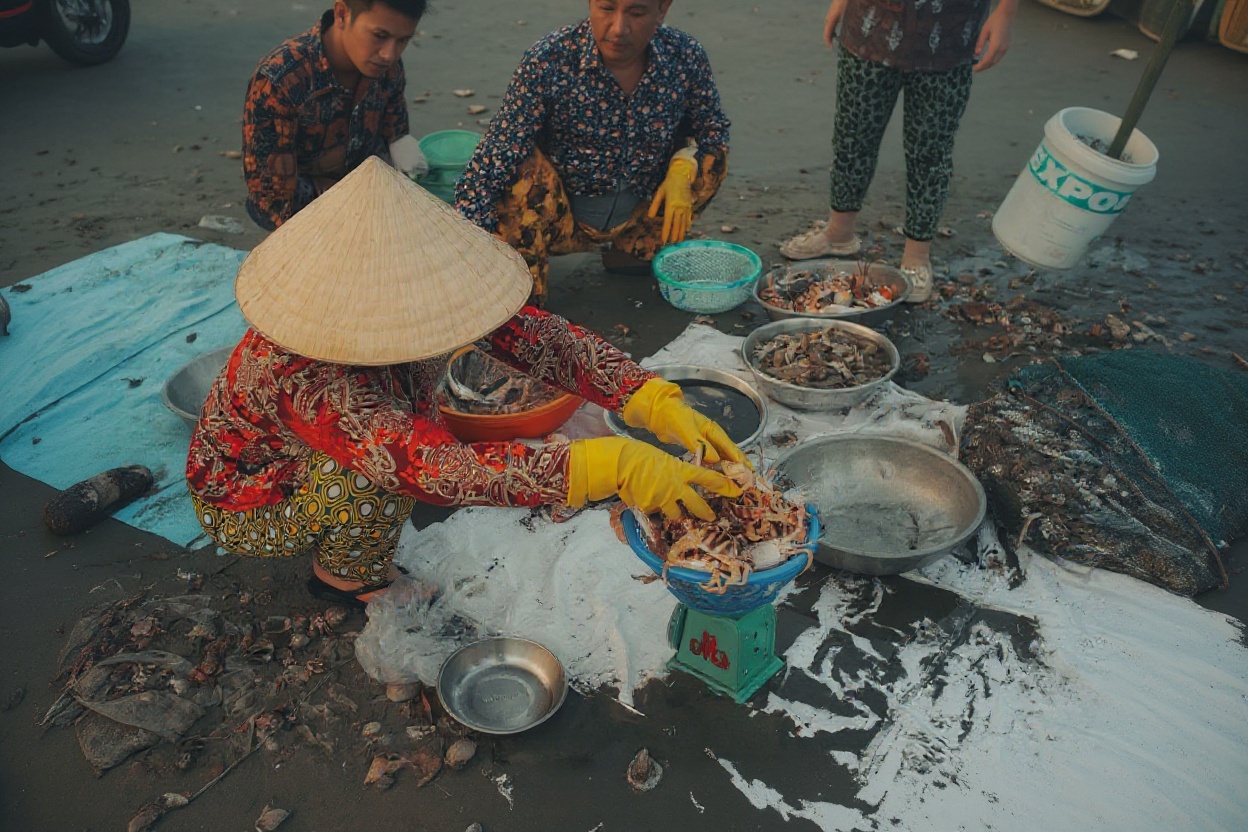 Seafood on the water in Vũng Tàu — this is the main reason locals make the trip